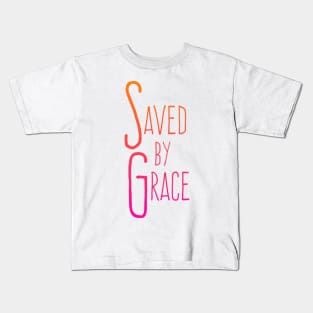 Saved By Grace Kids T-Shirt